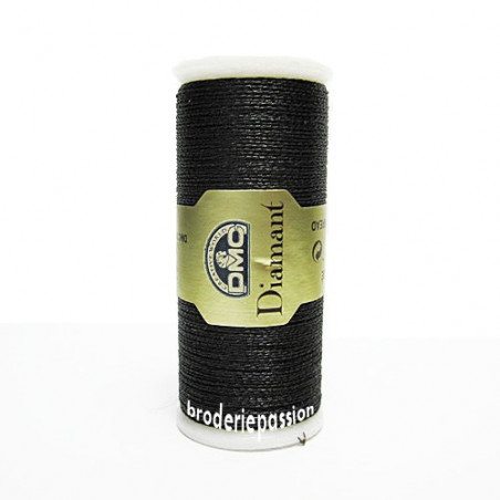 Fil à broder Diamant de DMC - coloris noir D310