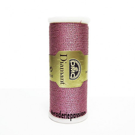 Fil à broder Diamant de DMC - coloris rose D316