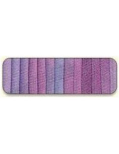 Di van Niekerk - Ruban de soie 7 mm - 76 - Lilac
