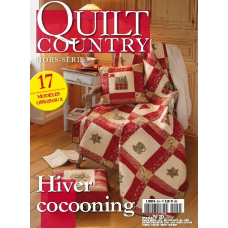 Magazine - Quilt Country hors-série n°20 - Hiver cocooning