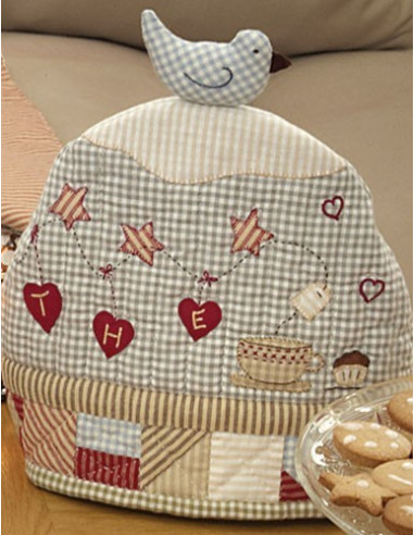 Livre - Patchwork & broderie des 4 saisons
