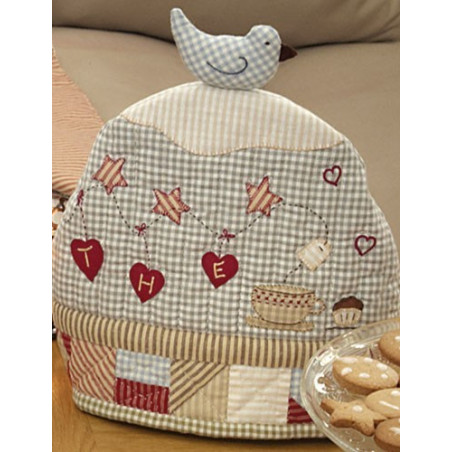 Livre - Patchwork & broderie des 4 saisons