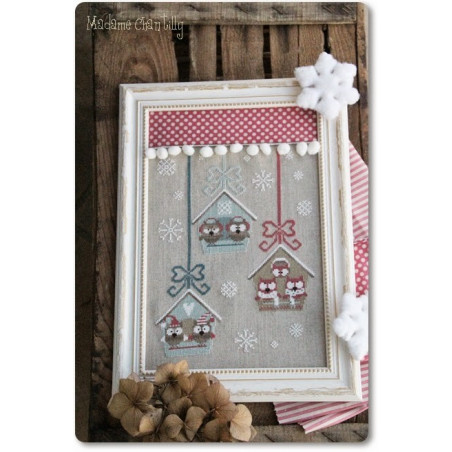 Madame Chantilly - Winter Owls