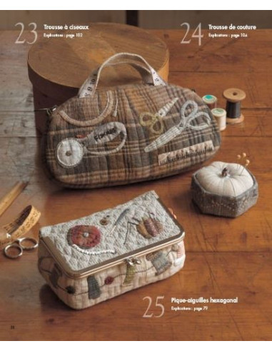 Livre - Sacs & autres trésors quiltés