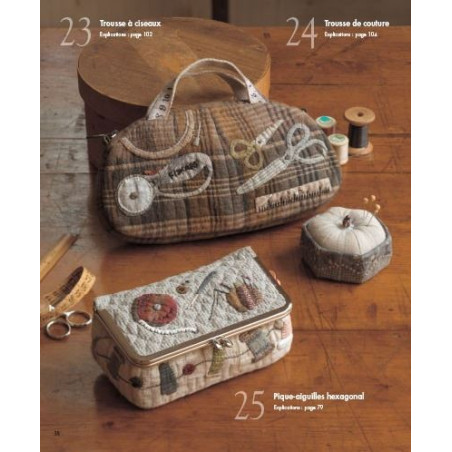 Livre - Sacs & autres trésors quiltés