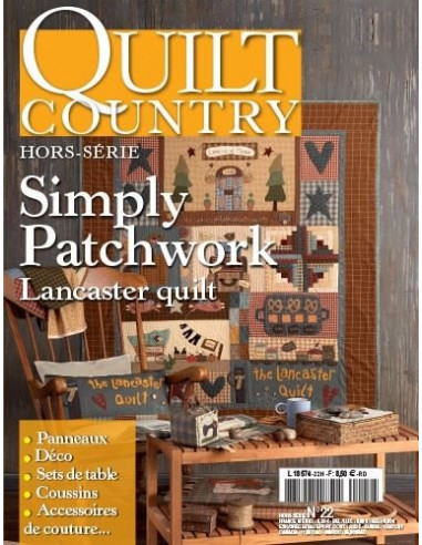 Magazine - Quilt Country HS 22 - Simply Patchwork