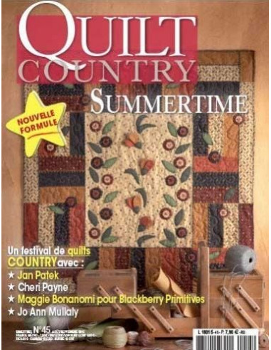 Magazine - Quilt Country 45 - Summertime