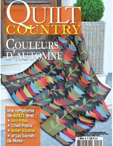 Magazine - Quilt Country 46 - Couleurs d'automne