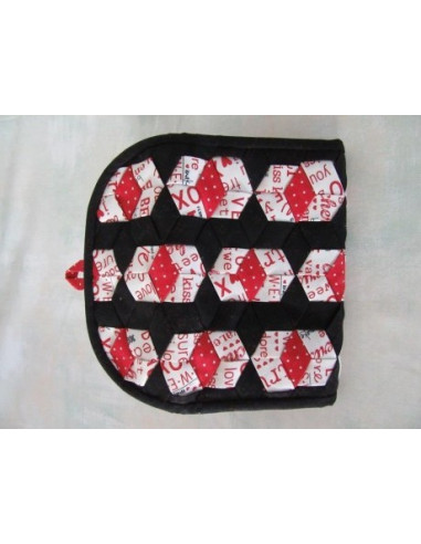 Sarahpatch - Pochette Meshwork St Valentin