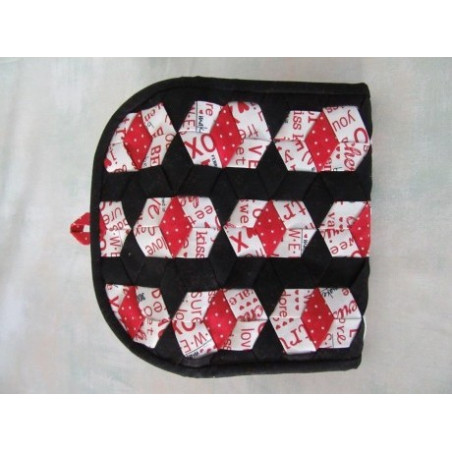 Sarahpatch - Pochette Meshwork St Valentin
