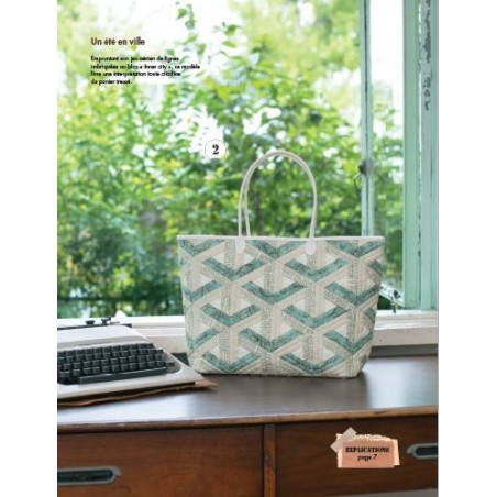 Livre - Quilter comme on aime - 37 sacs & autres objets déco