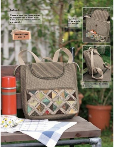 Livre - Quilter comme on aime - 37 sacs &...