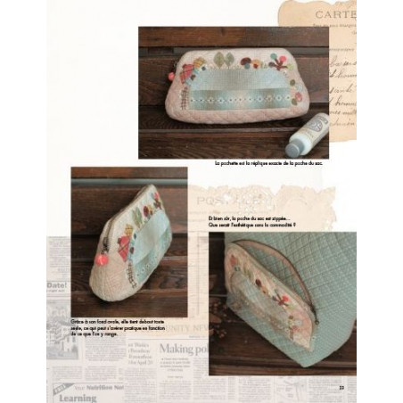 Livre - Quilter comme on aime - 37 sacs & autres objets déco