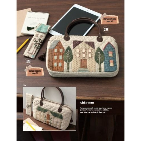 Livre - Quilter comme on aime - 37 sacs & autres objets déco