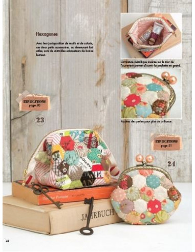 Livre - Quilter comme on aime - 37 sacs &...
