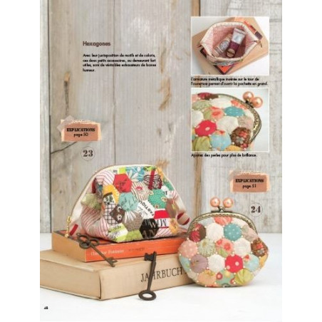 Livre - Quilter comme on aime - 37 sacs & autres objets déco