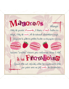 Lili Points - Macarons à la framboise