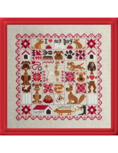 Jardin Privé - Patchwork aux Chiens