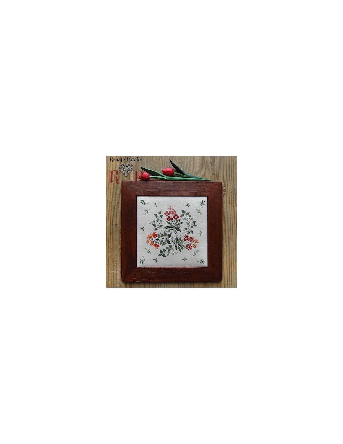 Kit Broderie Point De Croix 'Stream In Autumn' – 400x300 Points, Toile Aïda 14 Fils, Coton, Taille Finie 62x54 Cm - 3
