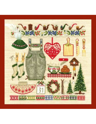 Le Bonheur des Dames - Kit - Noël au Tyrol