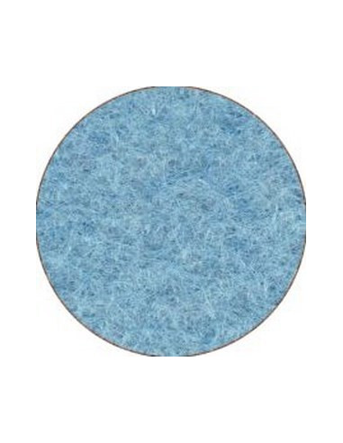 Feutrine de laine - Bleu baltique