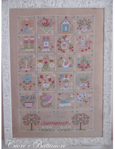 Cuore e Batticuore - fiche - Shabby Summer Calendar