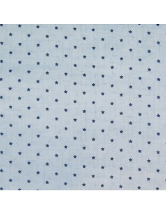 Tissu Patchwork - Scandi Basics - Mini Star beige et gris