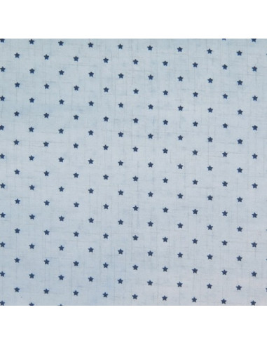 Tissu Patchwork - Scandi Basics - Mini Star beige et gris