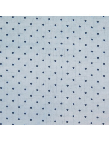 Tissu Patchwork - Scandi Basics - Mini Star beige et gris