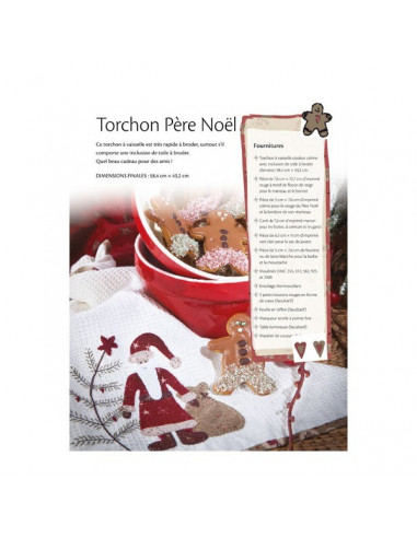 Livre - Broderie festive pour Noël