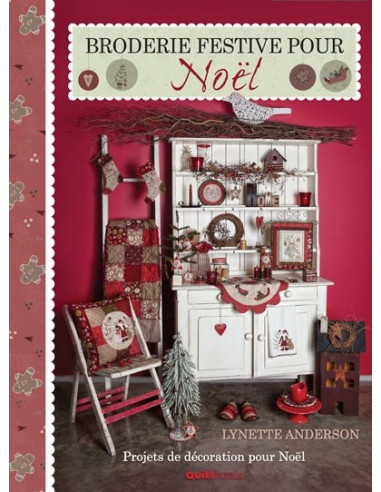 Livre - Broderie festive pour Noël