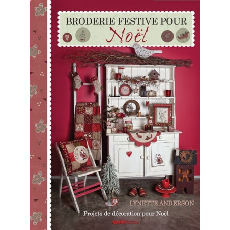 Livre - Broderie festive pour Noël