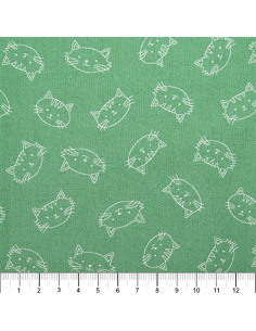 Tissu Patchwork - Crafty Cats