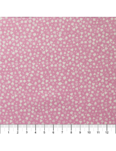 Tissu Patchwork - Confetti rose