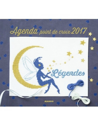 Agenda point de croix Mango 2017 - Légendes