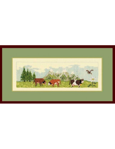 Le Bonheur des Dames - Kit - Vaches à la montagne