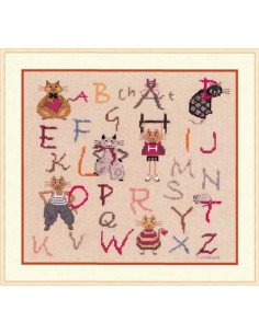 Le Bonheur des Dames - Kit - Abécédaire "Chats"