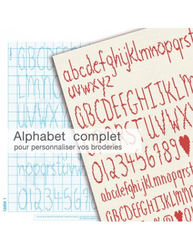 Lili Points - Fiche - Alphabet complet 2
