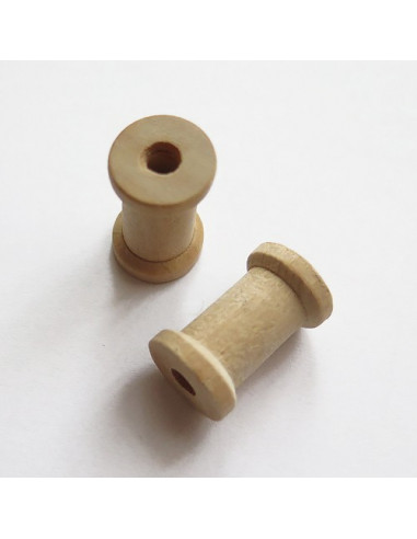 Mini bobine en bois de 2,3 cm