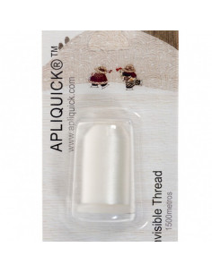 APLIQUICK ®™ - Fil à coudre transparent - 1500 mètres