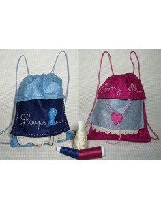 L'Atelier d'Éole - Le petit sac à dos - kit de couture