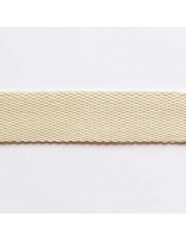 Sangle pour sac en coton 30 mm - crème