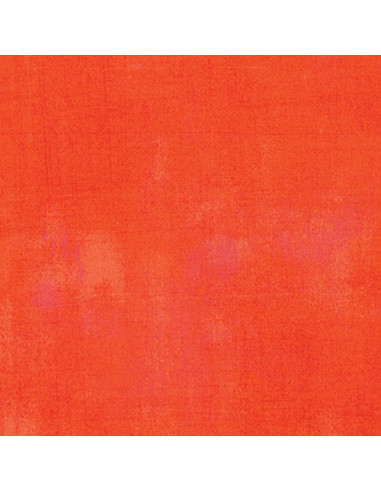 Tissu Patchwork - Grunge - Orange