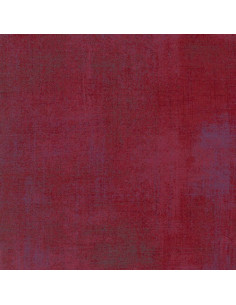 Tissu Patchwork - Grunge - Betterave rouge