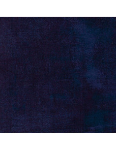 Tissu Patchwork - Grunge - Bleu foncé