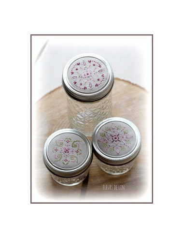 Fleurs de Lin - fiche - Trio de cache-pots