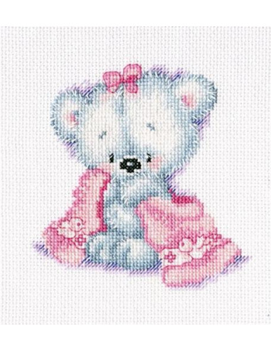 RTO -  Kit point de croix - Teddy bear cutie