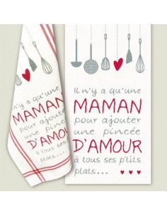 Lili Points - Maman d'amour (grille point de croix)