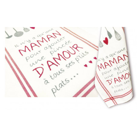 Lili Points - Maman d'amour (grille point de croix)