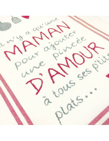 Lili Points - Maman d'amour (grille point de croix)